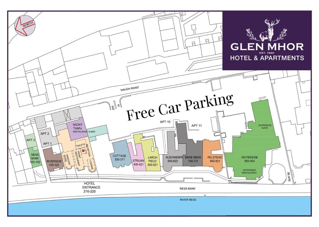 Glen Mhor Hotel And Apartments Inverness Kültér fotó